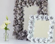 diy decorated mirror made with dollar store flat stones :) i have diy decorated mirror made with dollar store flat stones :) i have