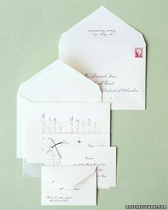 728 Best Wedding Invitations Images On Pinterest In 2018 Martha 10 Things You Should Know Before Addressing Embling And Mailing Your Wedding Invitations