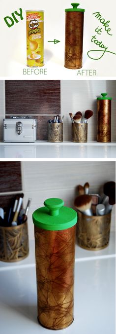 78 Best Pringles Can Crafts Images Manualidades 크리스마스 Reuse Containers Pringles Can Diy Bottle Crafts For Gifts Oatmeal Container Cardboard Cool Projects Craft Recycle