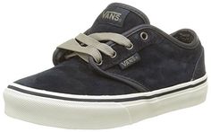 vans y atwood canvas black/ - zapatillas de lona infantil vans y atwood canvas black/ - zapatillas de lona infantil