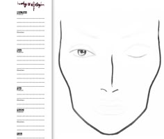face chart blank google zoeken face charts pinterest face printable face charts