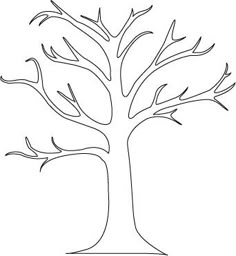 free tree stencils black tree clip art vector clip art online