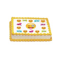 emoji emoticon sunglasses cake cupcake edible sheet image party emoji sheet cake