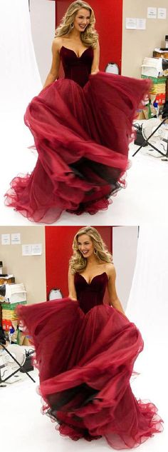Plus Size Prom Dresses for Girls Red Hair