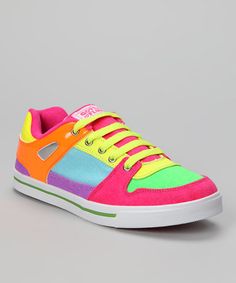 Gotta Flurt Girl/'s Option High Top Fold Down Aztec Fashion Sneakers Pink Gray
