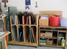 143 Best Get Your Studio On Images Craft Rooms Stained Gl Custom Shelving For Gl Stained Studio Faux Crafts