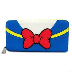 Disney Pink Minnie Mouse And Daisy Duck Mini Bow Clip On Girls Purse Wallet Coin