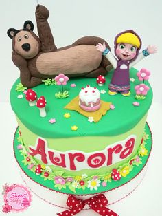Torta Masha e orso