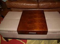 Ottoman Wrap Tray Reclaimed Wood Drink Rest Table For Couch Sofa Ottoman Coffee Table Tray Is One Of The Kinds That Used For Serve Drink And Food This Inspired With Style