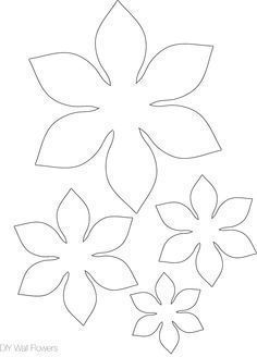 diy paper poinsettia free template poinsettia flower poinsettia poinsetta templates
