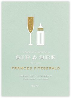 boozy sip and see invitation by kateogroup sipandsee newbaby