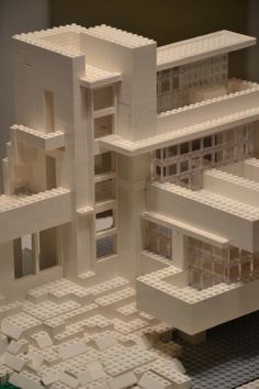 falling water house architectural model falling waters pinterest