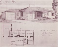 Mid Century Modern House Plans | 1950 Modern Ranch Style House ... Mid Century Modern House Plans | 1950 Modern Ranch Style House ...