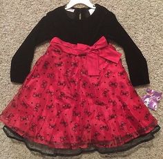 Girls ROYAL GEM boutique outfit 3T 4T 6 NWT cloth flower tiered ruffle swing top