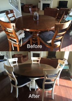25 Best Kitchen Table Refinish Ideas Kitchen Table Round Kitchen Table Redo Furniture