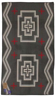 San Miguel Robe Blanket And 19th Century Pendleton San Miguel Saddle Blanket