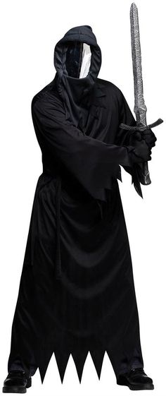 Mens Halloween Crypt Keeper Ghoul Fancy Dress Skeleton Costume Gents One Size