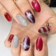 79 Unique Christmas Nail Art Ideas To Stand Out This Season 79 Unique Christmas Nail Art Ideas To Stand Out This Season Simple Nails Easy And Photos