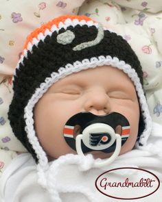 philadelphia flyers playoff hockey booties flyers baby shower philadelphia flyers baby clothes