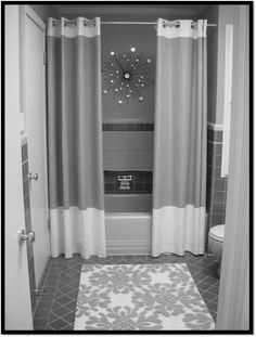 Add A Curtain Above The Shower Homedecoriez Add A Curtain Above The Shower Homedecoriez Bathroom Ideas Pinterest House Apartments And Bath