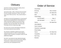 pin by funeral pamphlets on printable funeral program templates
