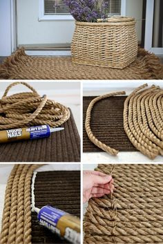DIY Rope Rug!