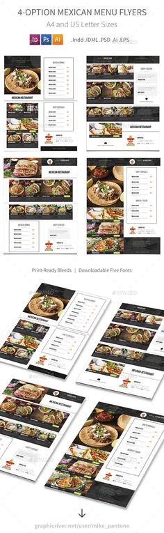 BiFold Restaurant Menu Vol 9 Restaurant menu template, Menu - free downloadable restaurant menu templates BiFold Restaurant Menu Vol 9 Restaurant menu template, Menu - free downloadable restaurant menu templates