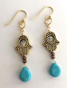 Mia Jewel Shop Tree of Life Symbol Graphic Teardrop Thread Dangle Earrings