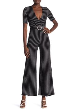 Sweatwater Womens Playsuit Spaghetti Strap Low-Out Baggy Fit Solid Rompers Jumpsuits