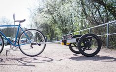 Die 40+ besten Bilder zu Fahrradanhänger | fahrradanhänger fahrradanhänger Hinterher xxl light Biketrailer Cargobike