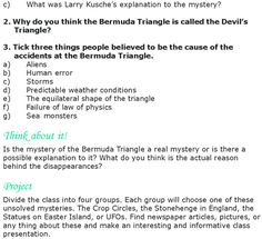 Bermuda triangle persuasive essay