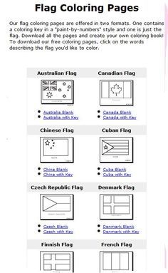 top 10 free printable country and world flags coloring pages online