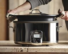 85 Best All Clad Electrics Images On Pinterest In 2018 Belgian All Clad Deluxe Slow Cooker With Cast Aluminum Insert 7 Qt Http