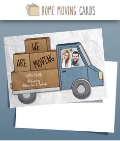 chnage of address cards