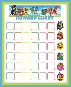 potty training chart printable