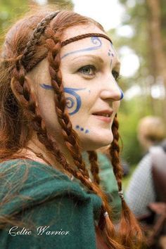 64 Best War Paint Images Celtic Tattoos Movies Tribal Makeup Woad An Annual Eurasian Plant Isatis Tinctoria In The Mustard Family Formerly Cultivated For Its Leaves That Yield A Blue Dye From Old English Wad