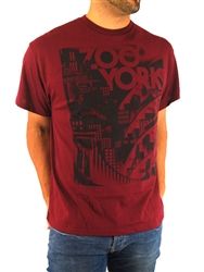 Men/'s Zoo York L LG blue T shirt surf skate $25.00 NEW