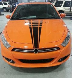 2013-2017 Dodge Dart door logo decal sticker set