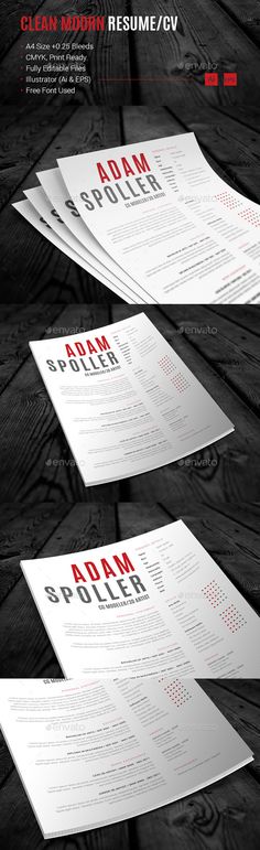 Modern #Resume - Resumes #Stationery Download here - net resume Modern #Resume - Resumes #Stationery Download here - net resume