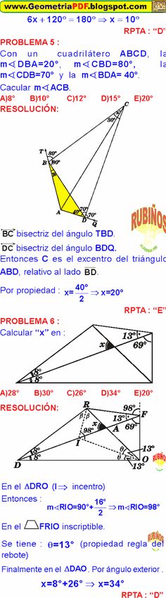 900 Ideas De Trigonometría Trigonometria Matematicas Geometría