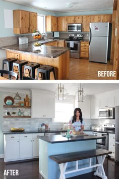 before after 1950 s kitchen remodel on a 15k budget houzz this