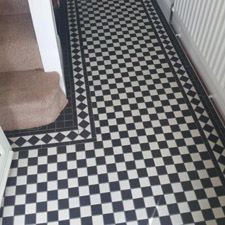 Victorian Black White Chequer Tiling Pinterest Victorian Black White Chequer