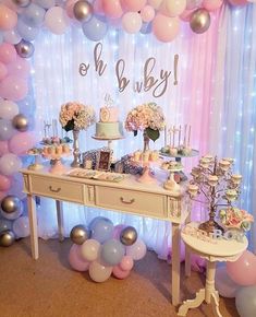 Baby Gender Reveal Balloon by Smiling Wolf Blue and Pink Colorful Confetti Black Latex Balloon Baby Shower Party Supplies 36 inch Kit for Boys and Girls
