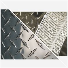 .045 Aluminum Diamond Plate Sheet 6/" x 12/"