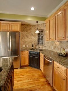 Kitchen Ideas Maple Cabinets coffee glazed maple cabinets, granite countertop, cooktop with Kitchen Ideas Maple Cabinets coffee glazed maple cabinets, granite countertop, cooktop with