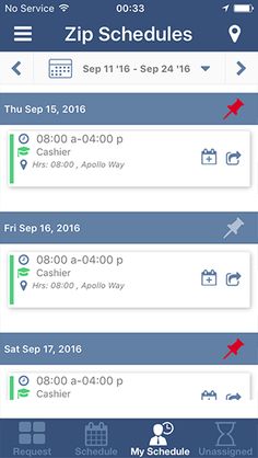 create online schedule