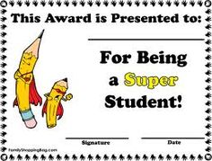 printable student certificate