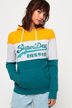 New Womens Superdry Sd Sport Gym Tech Luxe Crop Hoodie Pop Pink Marl