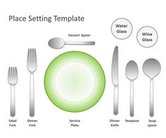 Free Place Setting Template for PowerPoint is an original slide design ...