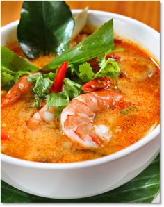 Tom yum seafood with vermicelli soup recipes Tom yum seafood with vermicelli soup recipes